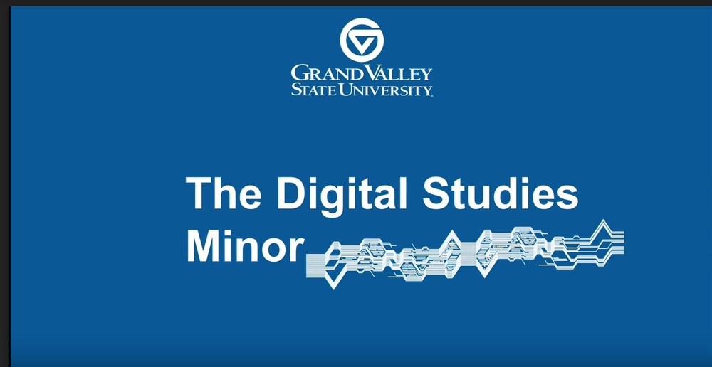 The Digital Studies Minor Explained